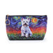 Cosmetiquero plastico perro westie pintura 4050-13