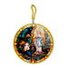 Cuadro retrato colgante ceramica corcho virgen de Lourdes 4053-1