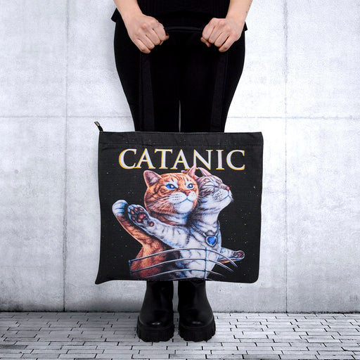 Portada Gato Bolso lona catanic cuadrado modelo 3187