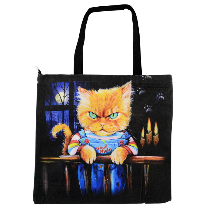 Portada Gato Bolso lona chuky cuadrado 3219