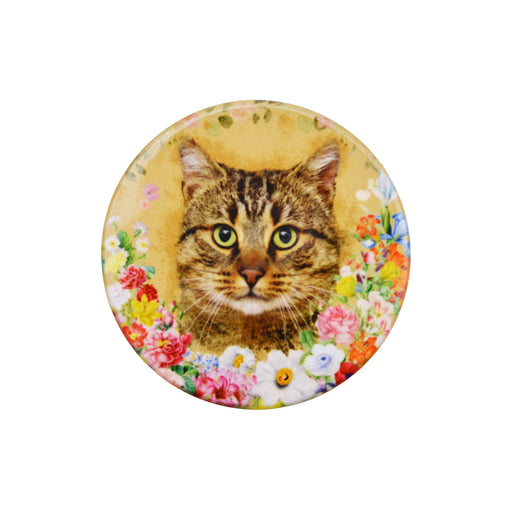 Iman ceramica corcho floral gato romano 5131-21
