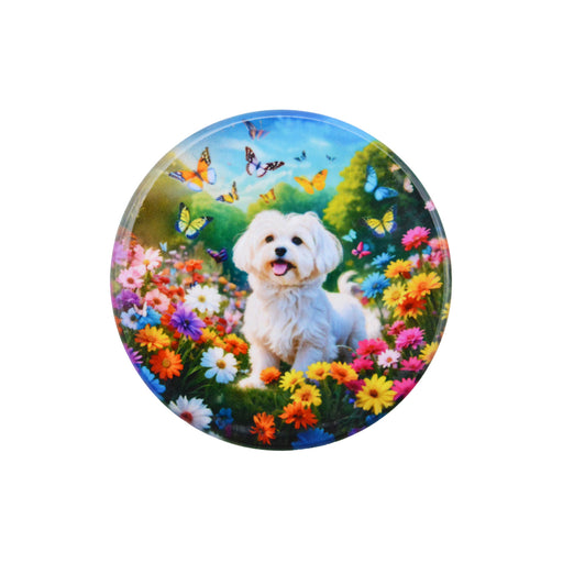 Iman ceramica corcho jardin perro maltes 5130-18