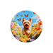 Iman ceramica corcho jardin perro yorkshire 5130-16