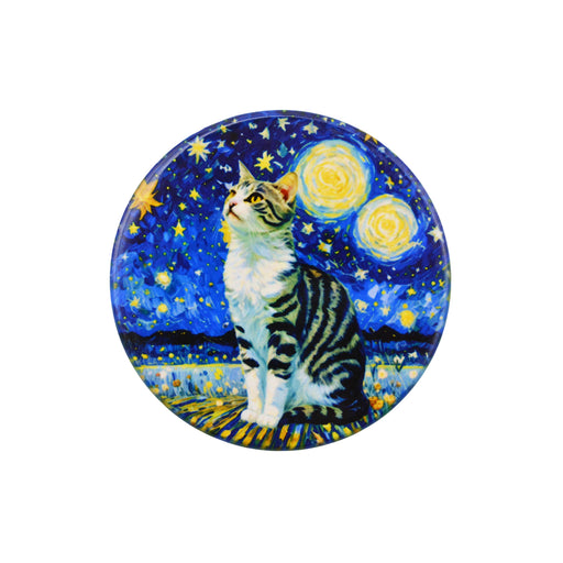 Iman ceramica corcho noche gato romano blanco 5131-9