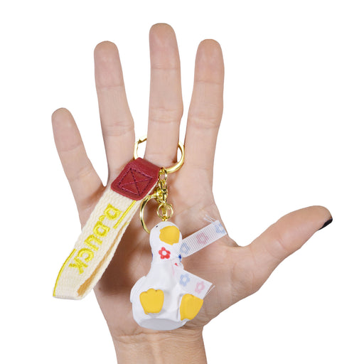 Llavero cisne blanco plastico 4036-2