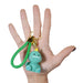 Llavero dinosaurio verde plastico metal 4041-3