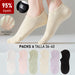 Portada Pack 6 calcetines cortos malla delgada 3934