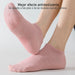 Portada Pack 6 calcetines invisibles antideslizante mujer bambu 4002