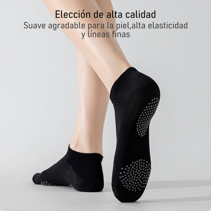 Portada Pack 6 calcetines invisibles antideslizante mujer bambu 4002