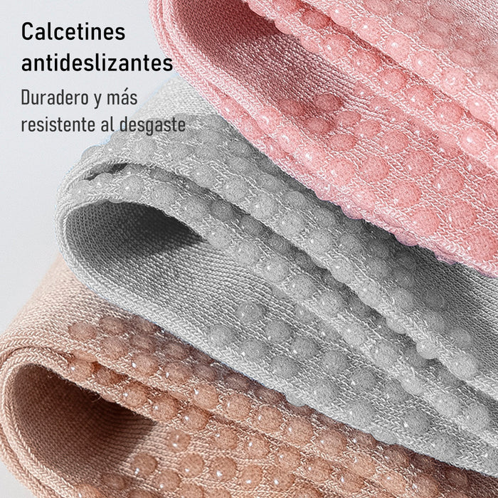 Portada Pack 6 calcetines invisibles antideslizante mujer bambu 4002