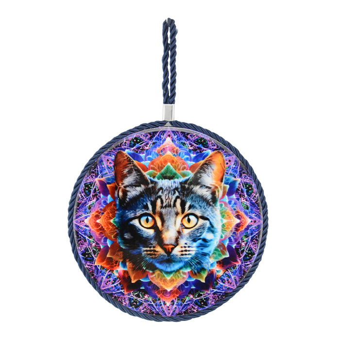 Portada Posaolla colgante ceramica gato mandala 3797-2