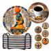 Posavasos pack ceramica corcho base dioses egipcios 4243