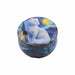 Velas aromaticas pintura gato blanco metal 4071-4