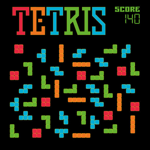 Portada calcetin largo algodon video juegos tetris mujer 203