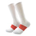 Portada calcetines largos poliester futbol blanco 4021-2