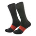Portada calcetines largos poliester futbol negro 4021-1