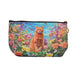 Portada cosmetiquero gato jardin amarillo 3896-1