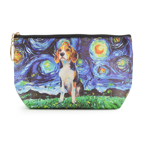 cosmetiquero perro Van Gogh pintura arte beagle 4050-5
