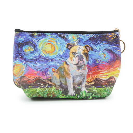 cosmetiquero perro Van Gogh pintura arte bulldog frances 4050-3