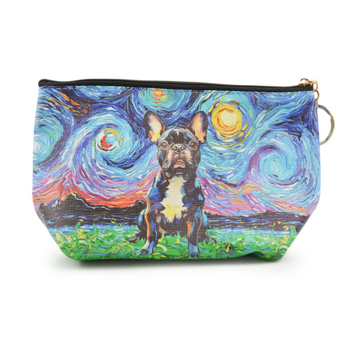 cosmetiquero perro Van Gogh pintura arte bulldog ingles 4050-6