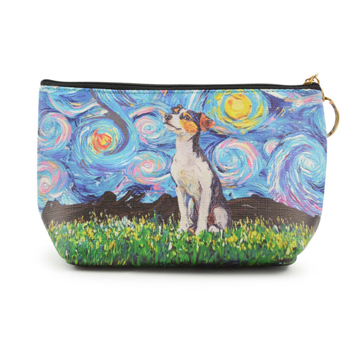 cosmetiquero perro Van Gogh pintura arte fox terrier 4050-2
