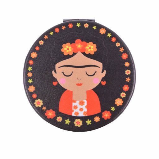 Portada espejo vidrio metal Frida Khalo mora 4072-23