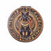 espejo vidrio metal gatos egipcios 4072-41