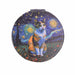 espejo vidrio metal gatos noche estrellada 4072-35 calico
