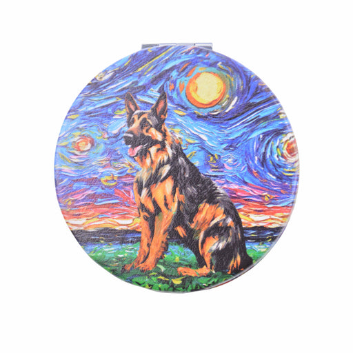 espejo vidrio metal perros van gogh 4072-12 labrador