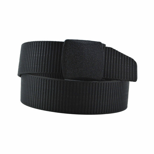 Portada plastico Cinturon nailon negro 4057-1
