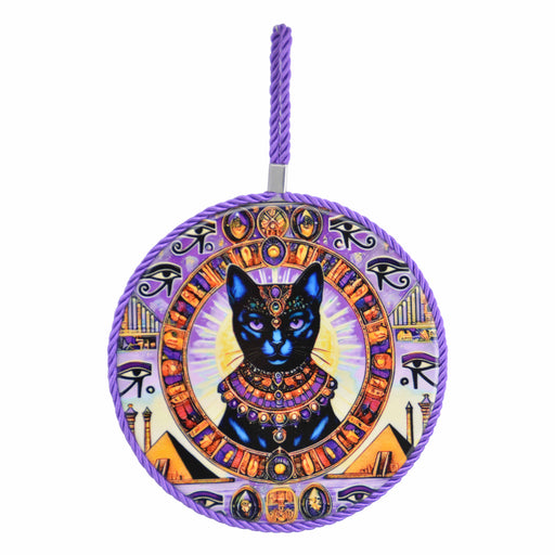 posaolla colgante ceramica corcho gato egipcio caras 4086-4