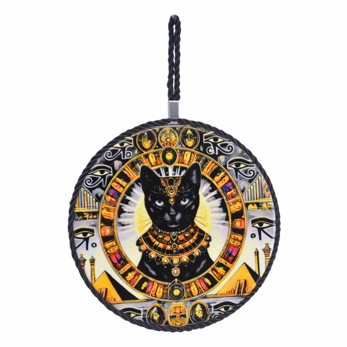 posaolla colgante ceramica corcho gato egipcio caras 4086-6