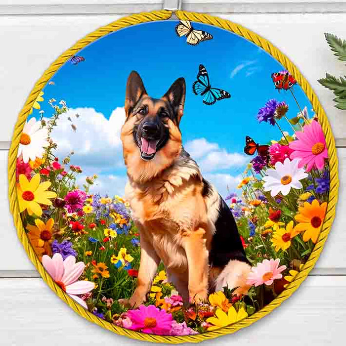 Posaollas Perro Pastor Alemán Jardín