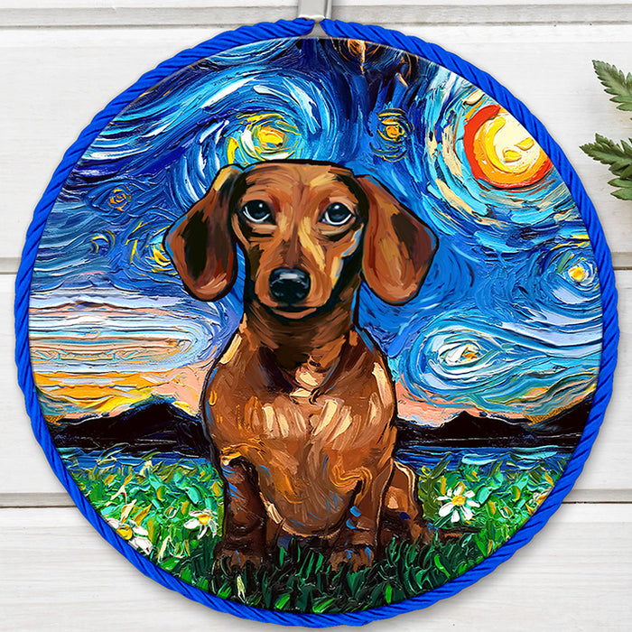 Posaollas Perro Salchicha Café