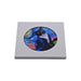Posaolla ceramica corcho colgante gato blanco negro pintura 4257-3