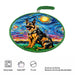 Posaolla ceramica corcho pintura perro pastor aleman 4112-5
