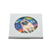 Posaolla ceramica corcho pintura perro pug 4112-7