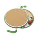 Posaolla ceramica corcho colgante perro poodle beige jardin 3372-4