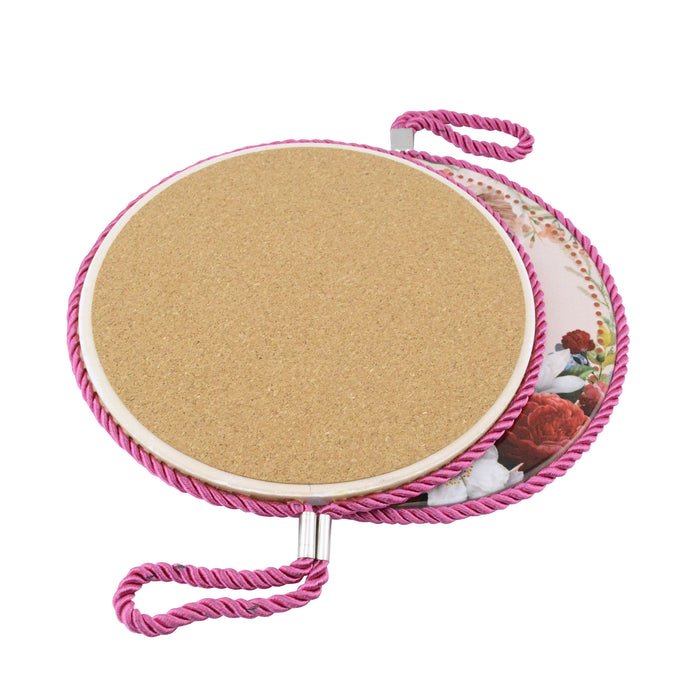 Posaolla ceramica corcho colgante perro yorkshire beige jardin 3372-6