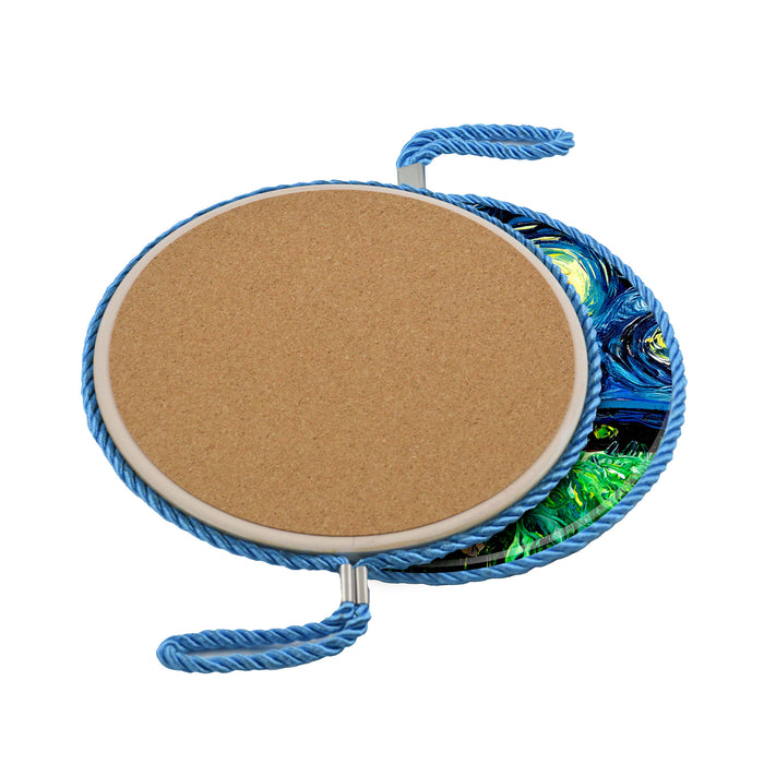 Posaolla ceramica corcho pintura perro beagle 4112-4