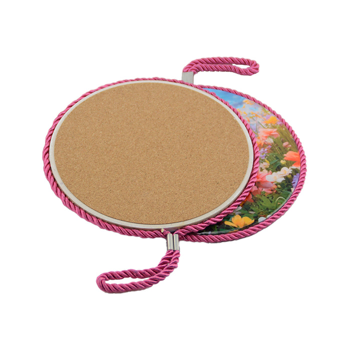 Posaolla colgador ceramica corcho gato calico 3925-2