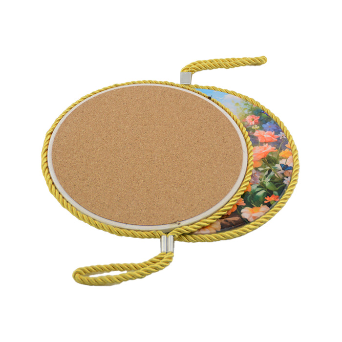 Posaolla colgador ceramica corcho gato negro 3925-3