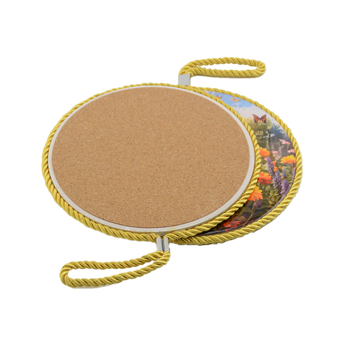 Posaolla colgador ceramica corcho salchicha negro perro 3924-1