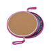 Posaolla colgante ceramica corcho arbol de la vida hilo fucsia 4214-6