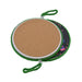 Posaolla colgante ceramica corcho elefante hilo verde 4217-3