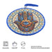 Posaolla colgante corcho ceramica mano fatima azul 3995-2