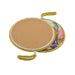 Posaolla colgante corcho ceramica elefante amarillo 3996-4