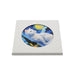 Posaolla gato blanco noche estrellada van gogh colgante corcho ceramica 3966-1
