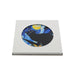 Posaolla gato negro noche estrellada van gogh colgante corcho ceramica 3965-1