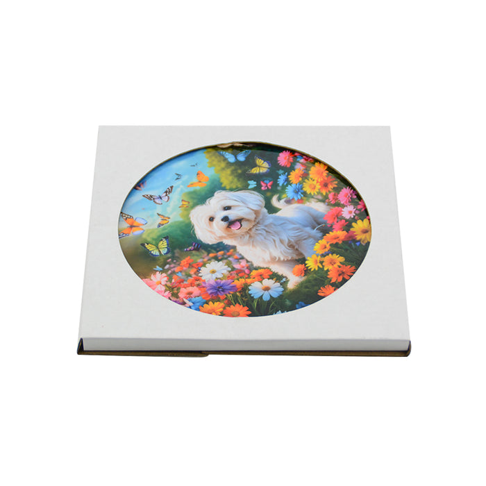 Posaolla perro colgador ceramica corcho maltes caja 3924-5